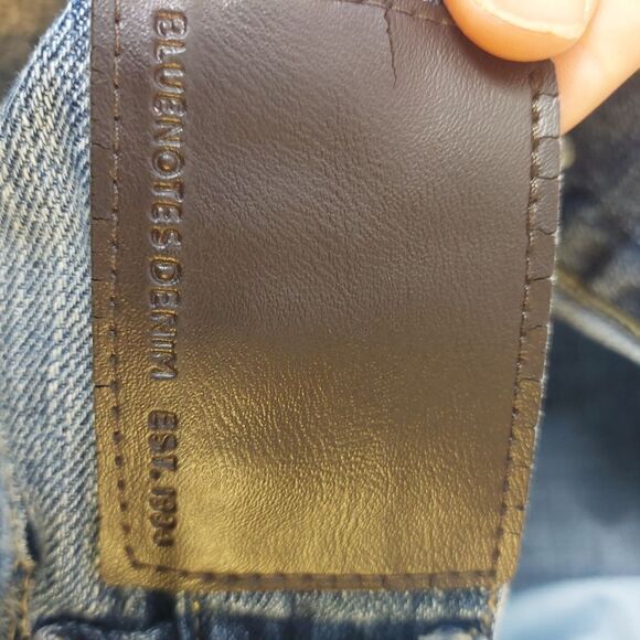 Bluenotes Men's Jeans Slim Straight Size 34/32 Blue Denim - Picture 10 of 14